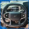 Ручная прошитая крышка рулевого колеса из углеродного волокна Chery Jetour Traveler Freesolfer для Shan Hai L6 L9