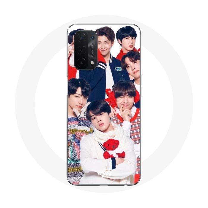 Чехол для Oppo A54 5G BTS Poster Members Рождественский подарок 2023