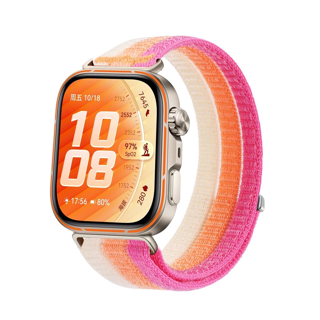 Original 1:1 Band For Huawei Watch Fit 5 Pro 4 Pro Strap Breathable Sport Nylon Loop Bracelet Correa Huawei Watch Fit 5 4 3 Belt