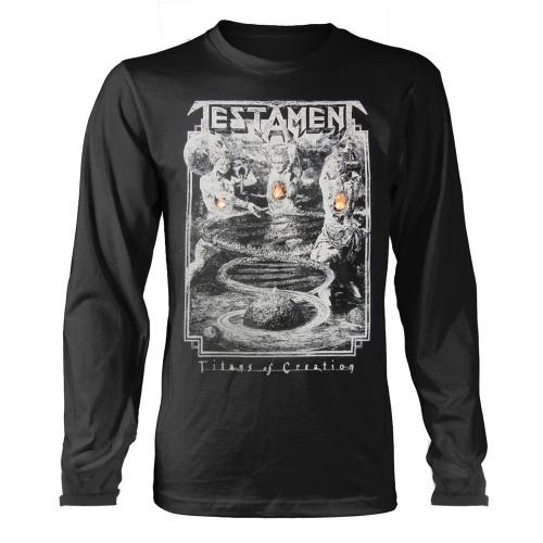 Футболка для тура Titans Of Creation Europe 2020 от Testament унисекс для взрослых