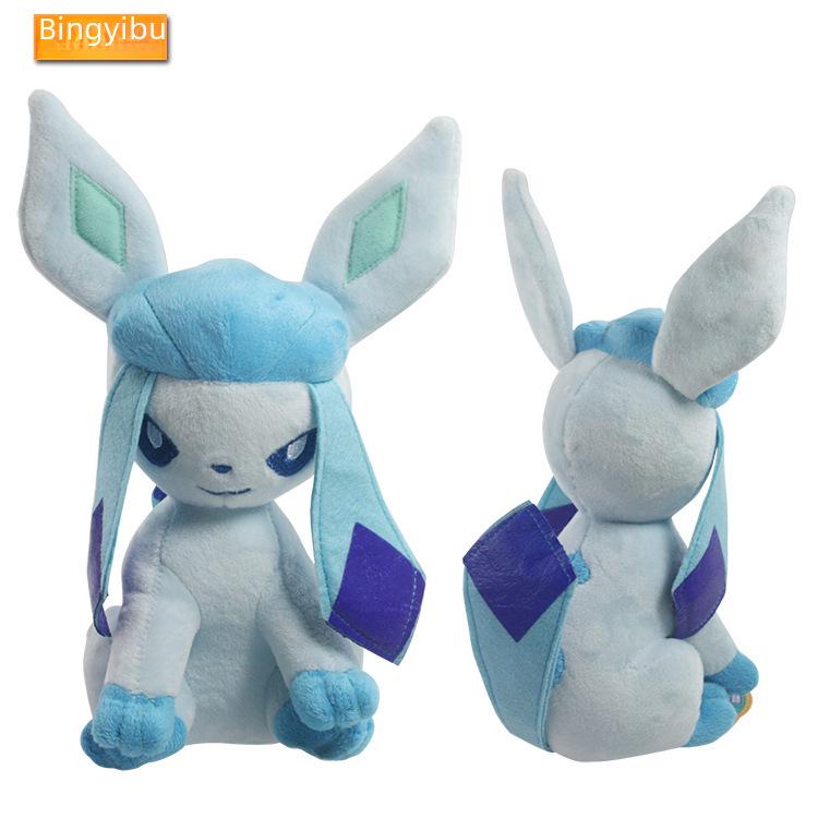 20 см маленькая плюшевая кукла Eevee - круглый сидячий дизайн