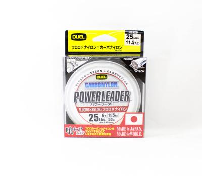 Yo Zuri Duel Powerleader Флюорокарбон Нейлоновая Смесь 50м 25lb H3329 (1059)