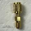 Quick Couplers R32 R454B Refrigerant Brass Adapter Mini Quick Coupler Adapter
