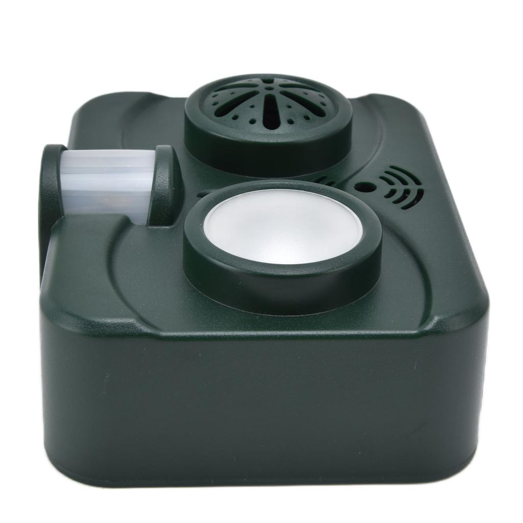 Ультразвуковой отпугиватель животных водонепроницаемый солнечный отпугиватель птиц мигающий свет для сада 3.7 В