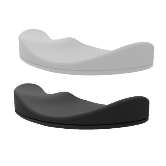 Эргономичная подставка для запястья мыши Изогнутая конструкция Износостойкая Нескользящая Портативная Размер Офис