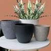 Frosted Balcony Plant Pot Large-capacity Succulent Flowerpot Plant Growth Cultivation Pot  for Home