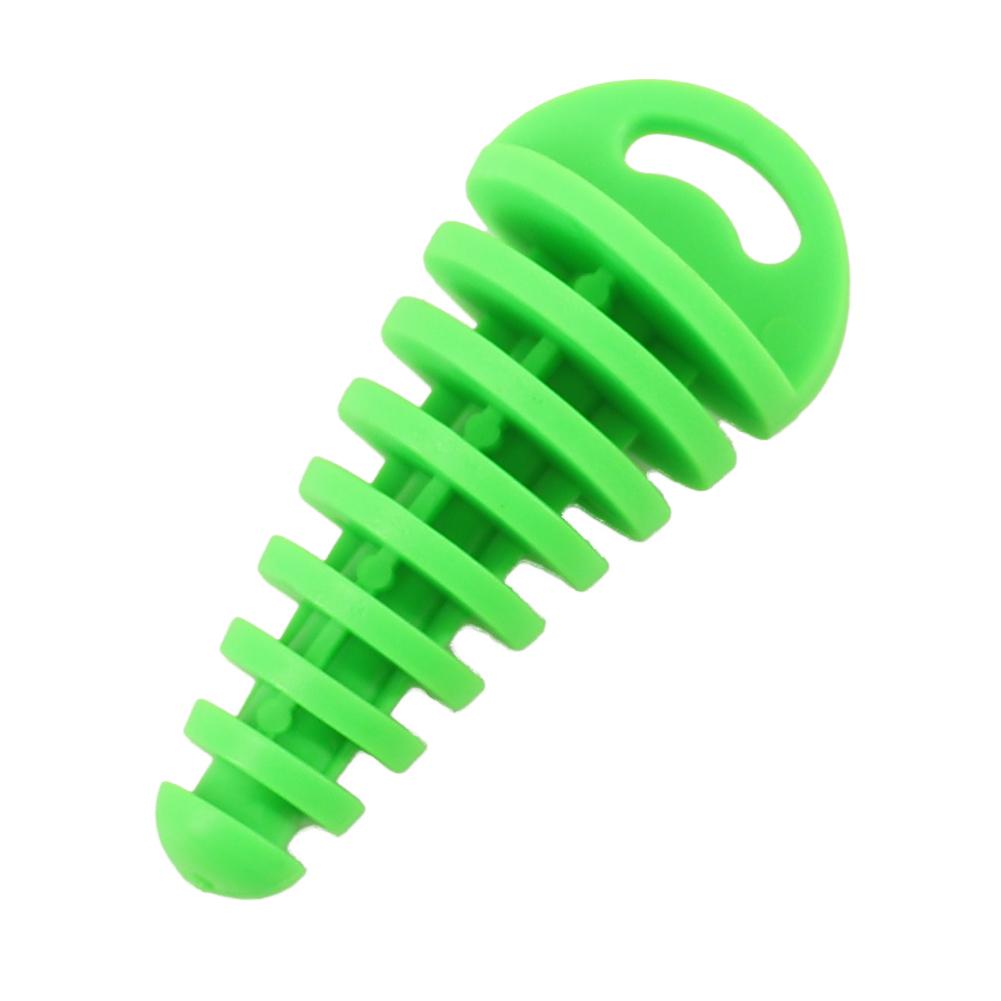 Защитная заглушка для выхлопной трубы мотоцикла, резиновая выхлопная труба для мотокросса Yamaha Mt 125 Kawasaki Z1000 Piaggio Zip Muffler Flute