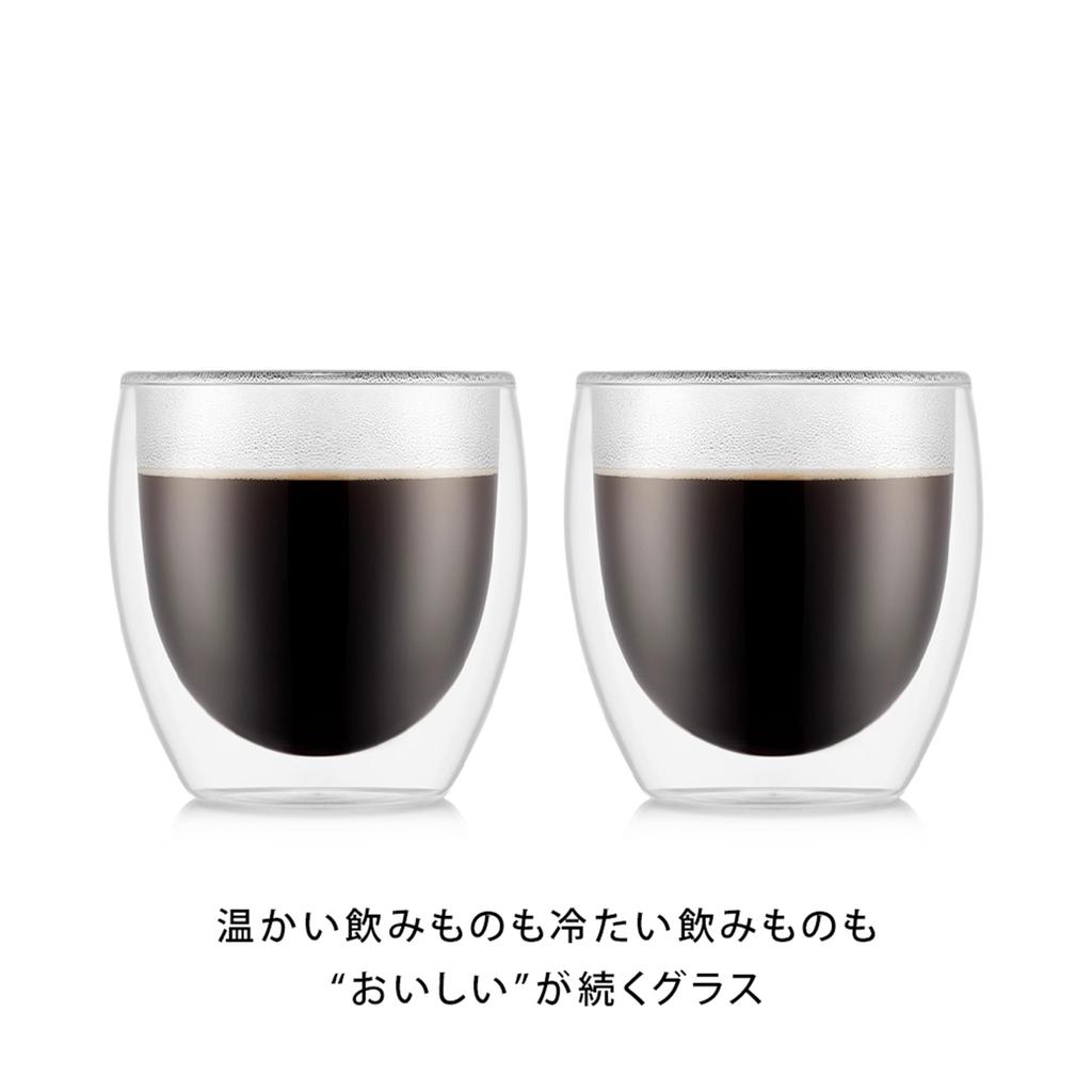 Стакан для стакана BODUM Glass PAVINA с двойными стенками, 250 мл, набор из 6 стаканов, изоляционная двойная структура, термостойкое стекло, можно использовать в микроволновой печи, в духовке, в посудомоечной машине