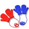 Warm Knitted Gloves With Lanyard Winter Mittens Cute Warm Baby Gloves