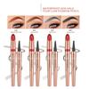 Stylish 4D Waterproof and Sweatproof and Long-lasting Makeup Four-pronged Liquid Eyebrow Pencil
