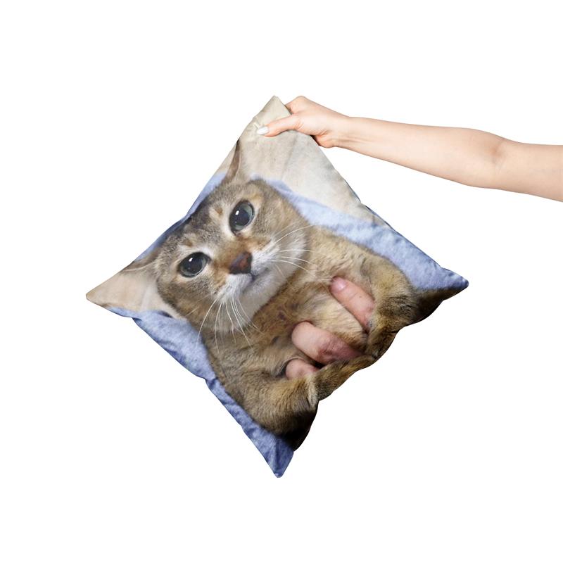 Aertemisi 18'' X 18'' Толь Толь Кот Мэй Мэй Кот Квадратные Декоративные Подушки Наволочки Чехлы Для Подушек Для Дивана 45См X 45 См