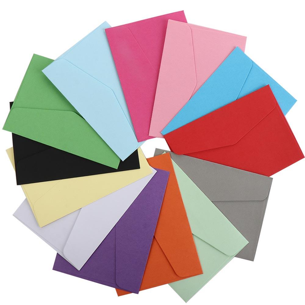 Paper Message Card Wedding Invitations Storage Blank Envelopes ID Card Packing Paper Envelopes