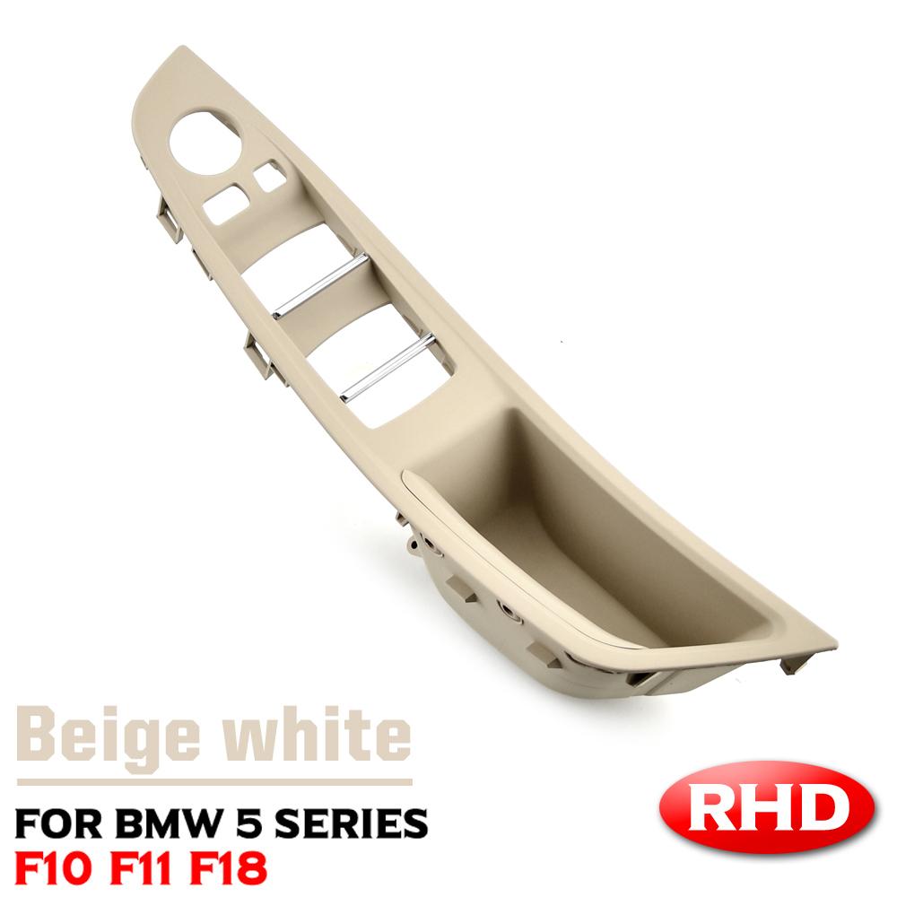 MLKQ6 RHD Right Driver Car Interior Door Handle Armrest Panel Pull Trim Cover Set For BMW 5 Series F10 F11 520i 523i 525i 528i 530i