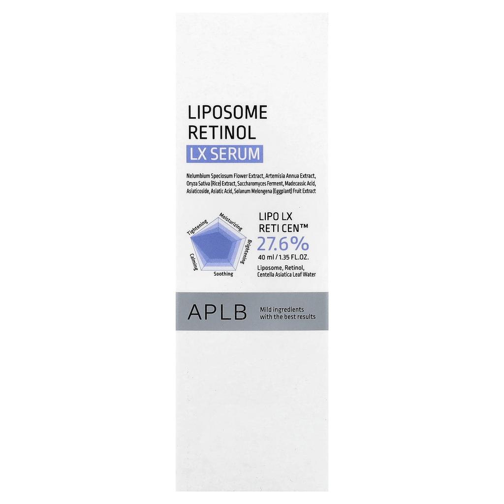 APLB Liposomal Retinol LX Serum, 40ml (1.35fl Oz)