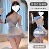 Lianyungang's night-time romantic underwear, pure desire maid uniform, sexy hip-hugging skirt set, qqny seductive pajamas