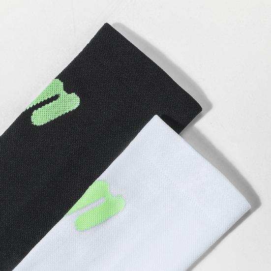 1 пара светоотражающих велоносков, дышащих, влагоотводящих, для мужчин и женщин, для походов, скалолазания, ночной езды, бега, светящиеся спортивные носки