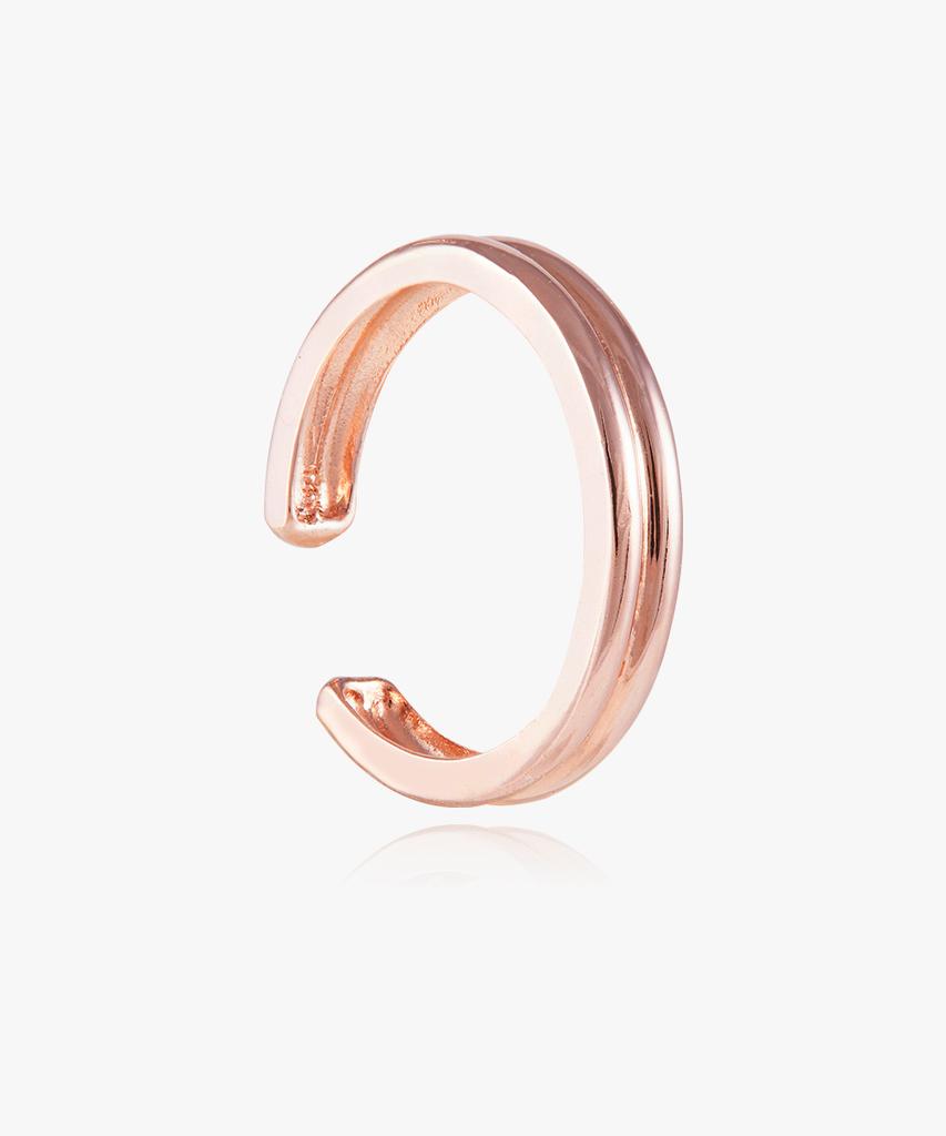 Helene Jewelry Базовое кольцо 14 карат Золотой ушной кафф
