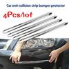 4pcs Car Anti-collision Strip Protector Bumper Car Crash Bar Anti-rub Bumper Accident Bar Retail Sty