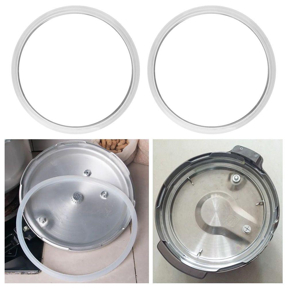 Accessories 18 20 22 24 26CM Sealing Ring Gasket Pressure Cooker Seal Ring White Silicone Rubber