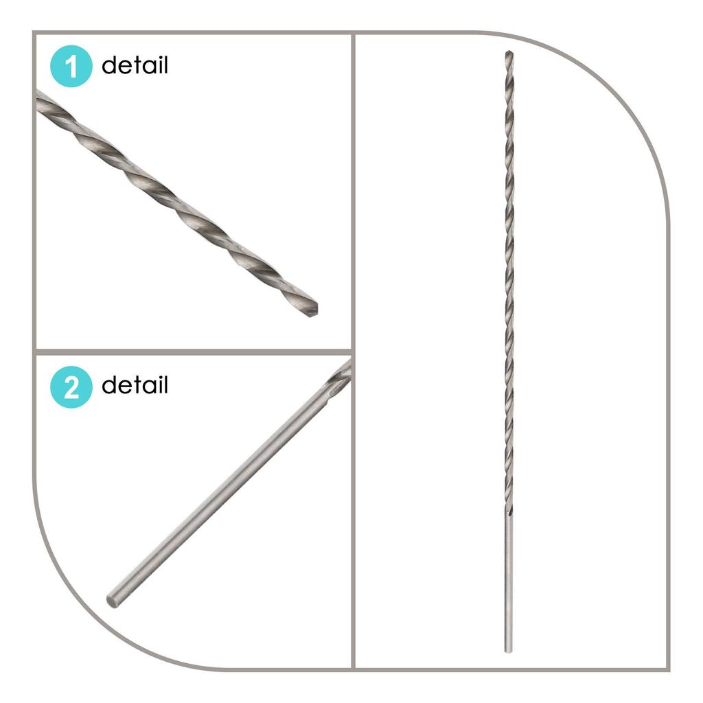 1 шт. Сверла 2-10 мм сверхдлинные из быстрорежущей стали