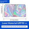 Car Windshield Laser Sunshade Visor UV-Reflective Summer Heat Shield Car Privacy Curtains Sun Shade Cooling Sun Protection Cover