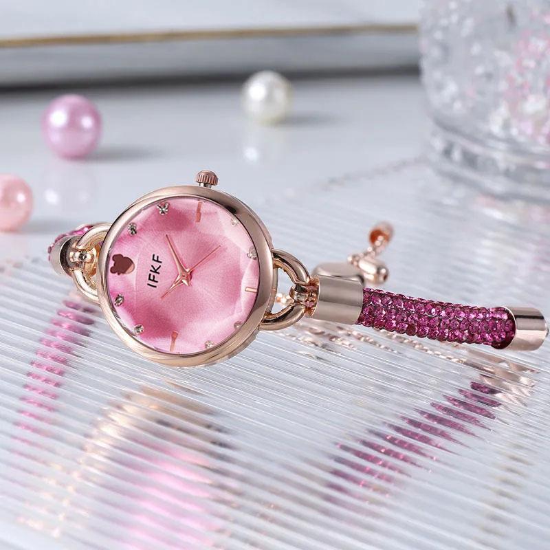 Привет модные часы Роскошные женские кварцевые часы Водонепроницаемые женские часы Женские наручные часы