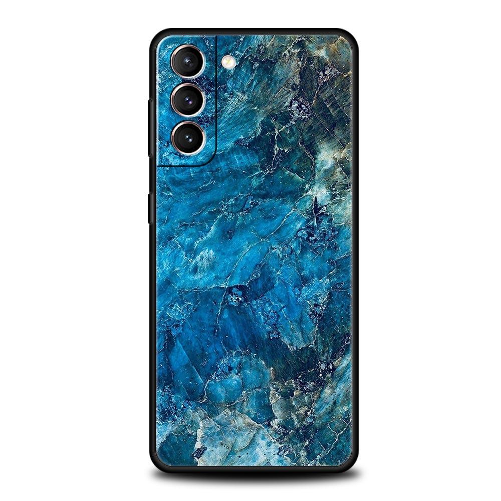 Чехол для телефона с мраморными чернилами и помывкой для Samsung Galaxy S23 Ultra S22 S21 S20 FE 5G S10 S10E S9 S8 Plus Note 20, силиконовый чехол-бампер