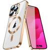 Protective Case for iPhone 15 Pro - BOOLING - Rigid - Transparent - Shockproof - Magnetic Circle