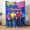 Wiggles Customize Your Name Blanket Lightweight Customizable Blanket Soft & Cozy Throw For Picnics Home Decor Bed Office Four Seasons Universal