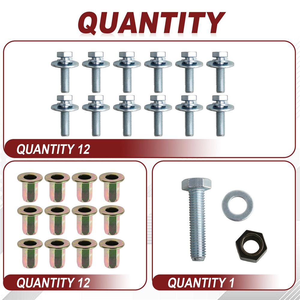 Комплект крепежа для боковых подножек автомобиля с инструментом для 2010-12 Dodge Ram 1500 2500 3500