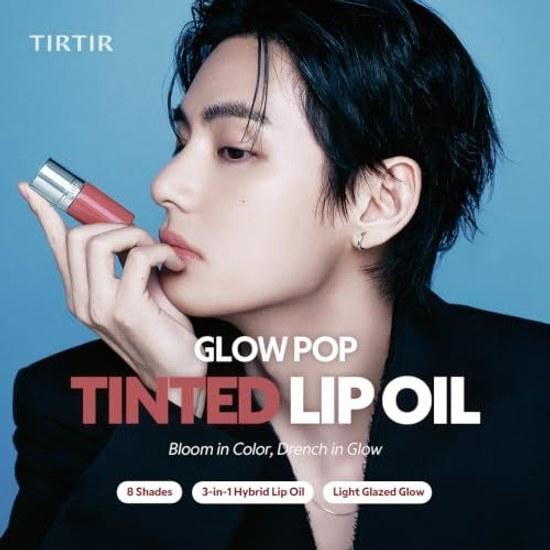 TIRTIR Glow Pop Tinted Lip Oil (01 Peach Melt)