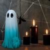 Ghost Figurine Resin Ghost And Pumpkin Statue Collectible Ghost Centerpiece for Halloween Party Table Mantel Decoration