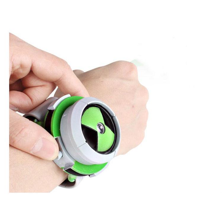 Часы BEN 10 Omnitrix, игрушки для детей, часы с проектором, оригинальные проектор Ben 10, игрушки средней поддержки