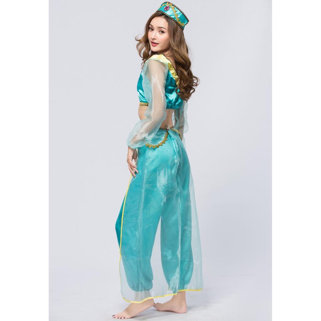 Halloween search banner magic lamp jasmine princess dress cosplay search banner cosplay stage performance costume