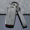 Styling Mouldings Leather Car Key Cover Case for VW Volkswagen Touareg 2018 2019 2020 2021 3 Buttons Keyless Entry Remote Protec