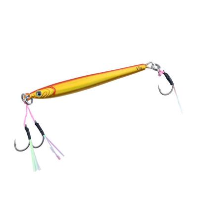 Daiwa Металлическая приманка TG Bait Slim SLJ 80г Adel Flash Красный Золотой