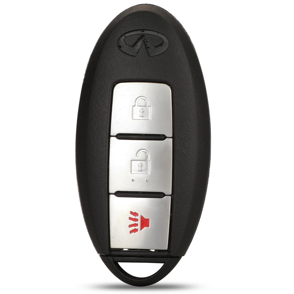 Jingyuqin 3/4 кнопки дистанционного ключа чехол чехол для Infiniti G25 G35 G37 Q60 FX35 FX37 QX70 FX50 смарт-ключ