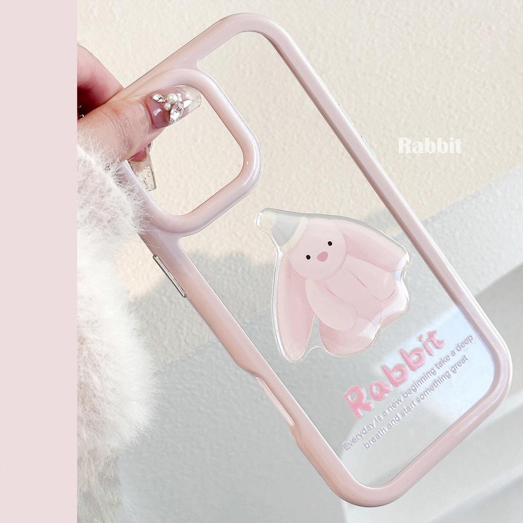 Cute Three-dimensional for IPhone15 for Apple 16 Mobile Phone Case 17ProMax Couple Cartoon 11 Acrylic