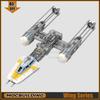 UCS Фильм MOC Строительные Блоки Звездный Истребитель Крыло Коллекция Y Модель Технологические Кирпичики DIY Сборка Игрушки Рождественские Подарки Дисплей