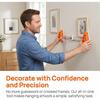 Level Ruler Picture Hanging Tool with Level– Easy Picture Hanging Tool with Built-in Level, Hanging Ruler & Marking System – Perfect Jig for Straight