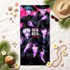 SAJA BOYS Soft Beach Towel Stylish Beach Pool Towel for Summer Seaside Vacation Travel