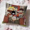 Чехол на подушку L-Loud House Премиум Комфорт Двусторонний Чехол на Подушку - Дизайн "Два в Одном" для Любой Комнаты и Салона Автомобиля