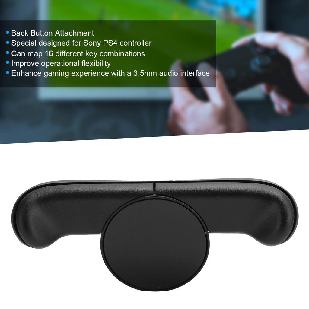 Durable Back Button Attachment with Dual Expansion Interface for Sony Controller Replacement Parts 3.5MM