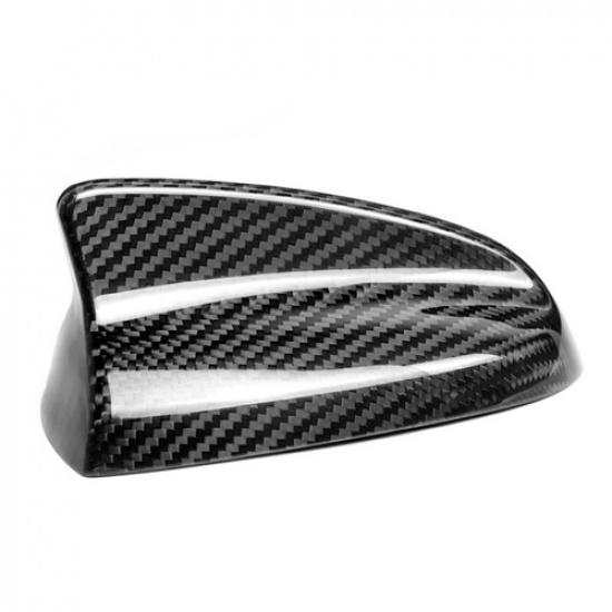 Real Carbon Fiber Roof Antenna Shark fin Cover Case for Dodge Charger 2015-