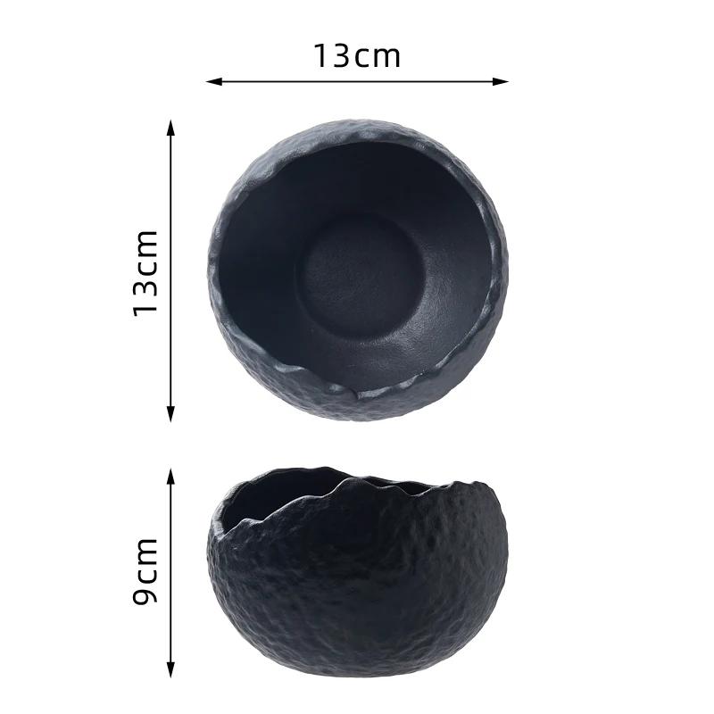 Керамическая миска в форме яичной скорлупы, десертная миска, усовершенствованная изящная миска для фруктового салата, холодных блюд, гостиничная посуда, молекулярная кухня