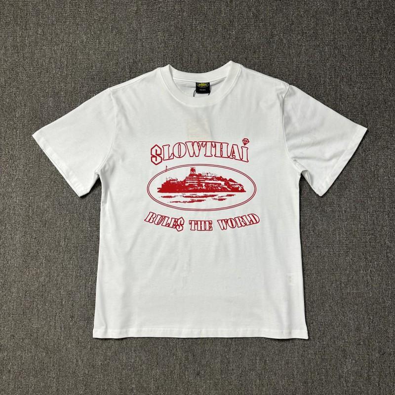 Corteiz Short Sleeve T-Shirt Streetwear Casual Hip Hop Couple Tee Men Women