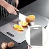 Chopping Board Cutting Double Sided Meat Pizza Biscuit with Handles Fruit Versatile Stainless