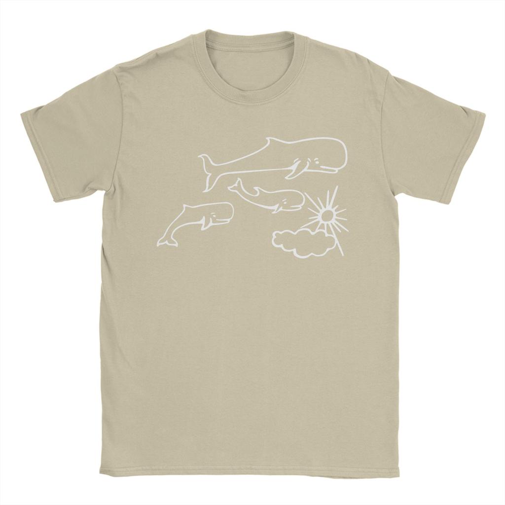 Vintage Whales Sun Tattoo TShirt by Robe de Extremoduro Casual Short Sleeves cheap Women clothing with free shipping