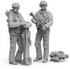 Tori Factory Серия военных миниатюр Фигурки японских добровольцев Набор 2 фигурки Смоляной набор Цветное литье 1/72 MF-31D