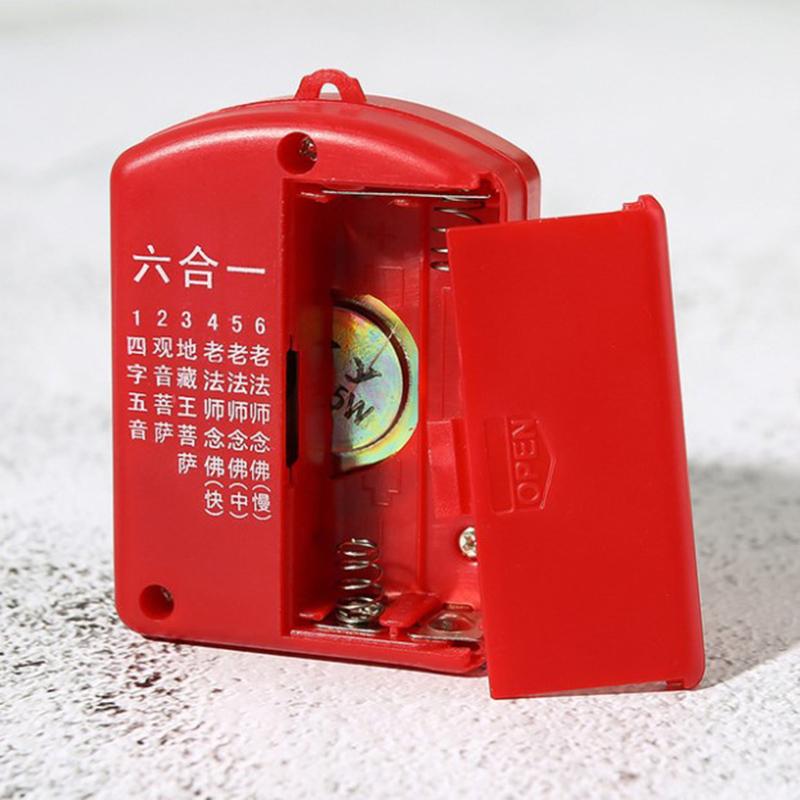 1 шт. Мини буддийская машина для молитвенных текстов и музыки с 6 видами буддийских музыкальных песен